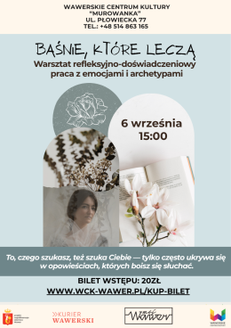 Baśnie, które leczą - warsztat rozwojowy w Murowance 6.09.2026 g.15:00