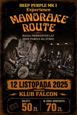 Mandrake Route – tribute to Deep Purple