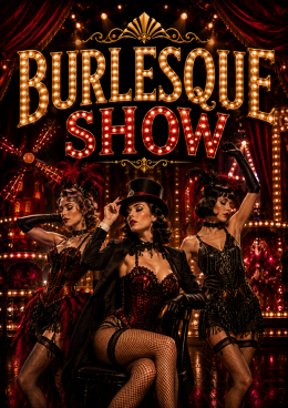 Burlesque Show - zmysłowy spektakl wokalno-taneczny