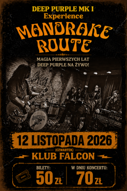 Mandrake Route – tribute to Deep Purple