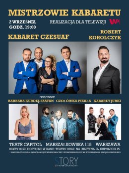 Mistrzowie Kabaretu - Robert Korólczyk, Kabaret Czesuaf, Basia Kurdej-Szatan, Kabaret Jurki, Kabaret Czołówka Piekła