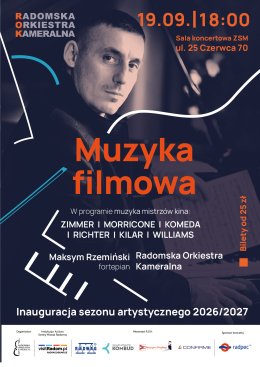 Inauguracja sezonu artystycznego 2026/2027 - Muzyka filmowa