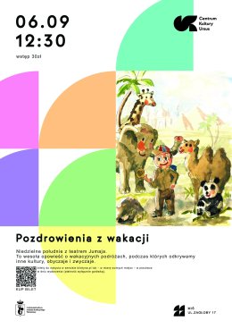 Bajka dla dzieci - Pozdrowienia z wakacji