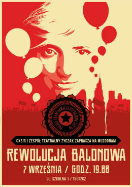 Rewolucja Balonowa - monodram Katarzyny Zielińskiej-Jaworskiej