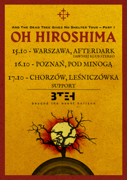 Oh Hiroshima + Beyond the Event Horizon