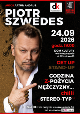 Stand up: Piotr Szwedes. Godzina z Pożycia Mężczyzny