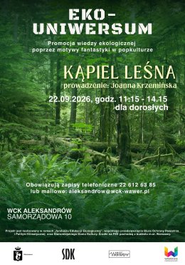 Kąpiel leśna dla dorosłych