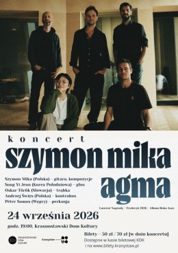 KONCERT SZYMON MIKA „AGMA"