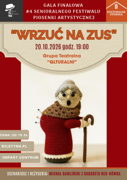 SCENA POD REGAŁEM | Gala Finałowa #4 SFPA: Grupa Teatralna Qlturalni - „Wrzuć na ZUS”