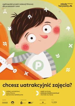 EDUKACJA MŁODE HORYZONTY - KARNET DLA PRZEDSZKOLI - CYKL "CHODZĘ DO KINA"