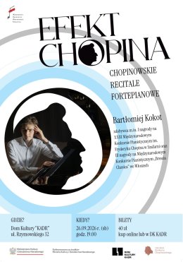 Efekt Chopina: Bartłomiej Kokot - recital fortepianowy