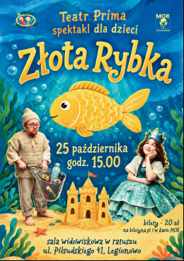 Niedzielne Spotkania z Bajką - spektakl Złota rybka