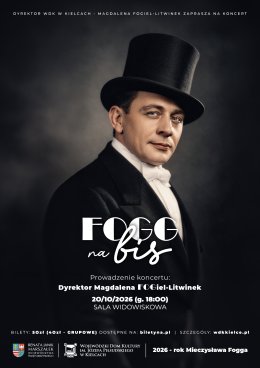 Fogg na bis – wyjątkowy koncert w WDK w Roku Mieczysława Fogga