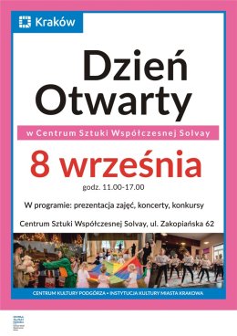 DZIEŃ OTWARTY - Centrum Sztuki Współczesnej Solvay