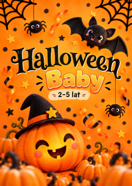 Halloween BABY - niezwykła zabawa dla maluchów z opiekunem