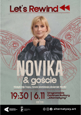 „Let’s Rewind: NOVIKA i goście” | klasyki trip hopu, nowe aranżacje piosenek Noviki