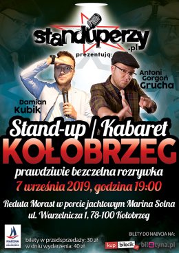 Stand-up / Kabaret Kołobrzeg: Damian Kubik, Antoni Gorgoń Grucha