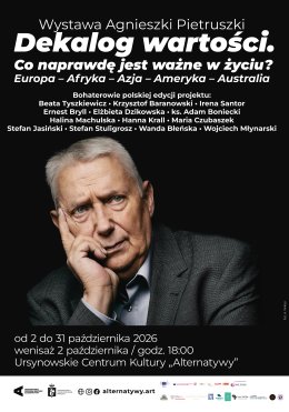 „Dekalog wartości. Co naprawdę jest ważne w życiu?” | Europa – Afryka – Azja | wernisaż, spotkanie z Agnieszką Pietruszką, autorką projektu oraz projekcja filmu „Dekalog wartości. Zanzibar”
