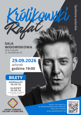 Rafał Królikowski - spotkanie autorskie