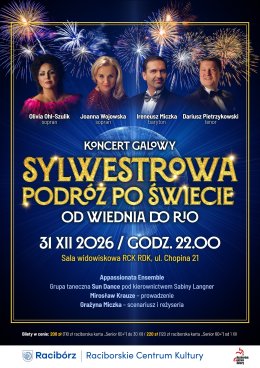 SYLWESTROWA PODRÓŻ PO ŚWIECIE - OD WIEDNIA DO RIO - koncert galowy