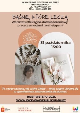 Baśnie, które leczą 31.10.2026 g. 15:00 WCK Murowanka
