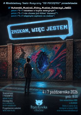 Znikam, więc jestem
