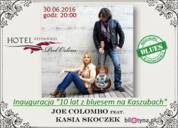 Joe Colombo feat. Kasia Skoczek - koncert inauguracyjny X Blues w Leśniczówce