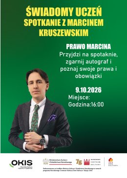 Prawo Marcina - spotkanie z Marcinem Kruszewskim