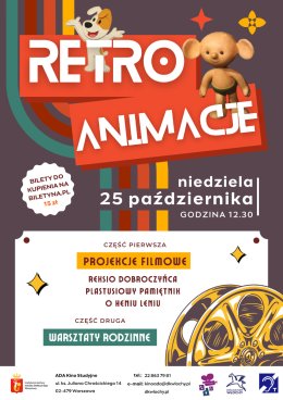 Retro Animacje w Kinie Ada