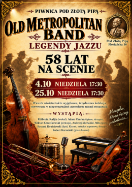 Legendy Jazzu - Old Metropolitan Band - 58 lat na scenie
