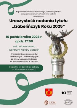 Izabelińczyk Roku 2025