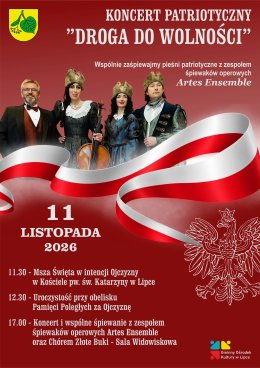 Koncert Patriotyczny "Droga do wolności"