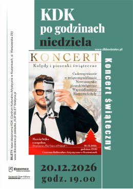 Kolędy i piosenki świąteczne z Marcinem Sójką - koncert