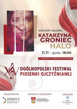 XV Ogólnopolski Festiwal Piosenki Ojczyźnianej - koncert laureatów / Katarzyna Groniec