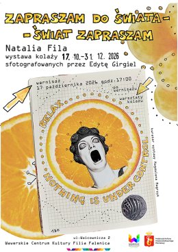 Warsztaty kolażu z Natalią Fila w WCK FALENICA
