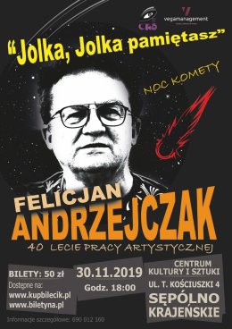 40 lat na scenie – Felicjan Andrzejczak w Sępólnie Krajeńskim