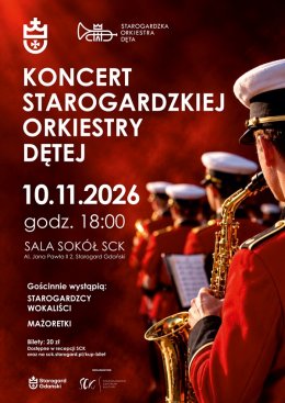 Koncert Starogardzkiej Orkiestry Dętej