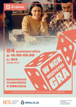 W NCK wszystko GRA! planszówki z Gralicją!