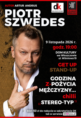 Stand up: Piotr Szwedes. Godzina z Pożycia Mężczyzny