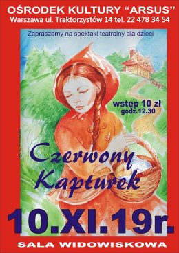 Bajka dla dzieci pt. "Czerwony Kapurek" - Agencja "Bajlandia"