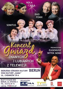 Koncert Gwiazd znanych i lubianych z telewizji - Kola i Jula, Duo Fenix i Sonitus