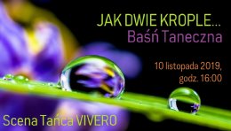 Jak dwie krople... Baśń Taneczna - Scena Tańca VIVERO