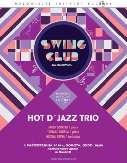 Koncert zespołu Hot D`Jazz Trio