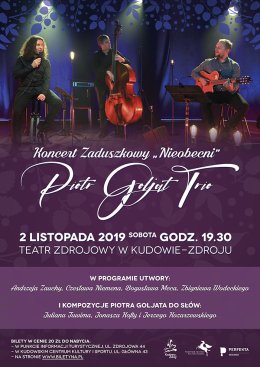 Koncert Zaduszkowy "Nieobecni" - Piotr Goljat Trio