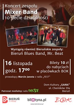 Mixer Band -10-lecie zespołu