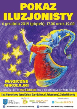 Magiczne Mikołajki - Pokaz Iluzjonisty