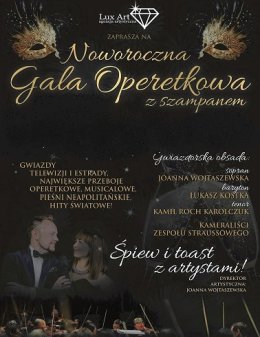NOWOROCZNA GALA OPERETKOWA Z SZAMPANEM