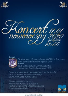 Koncert noworoczny w Sulejówku