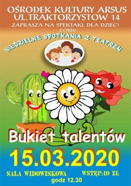 Bajka dla dzieci "Bukiet talentow" - Teatr "Kultureska"
