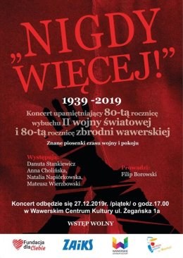 Nigdy więcej - koncert